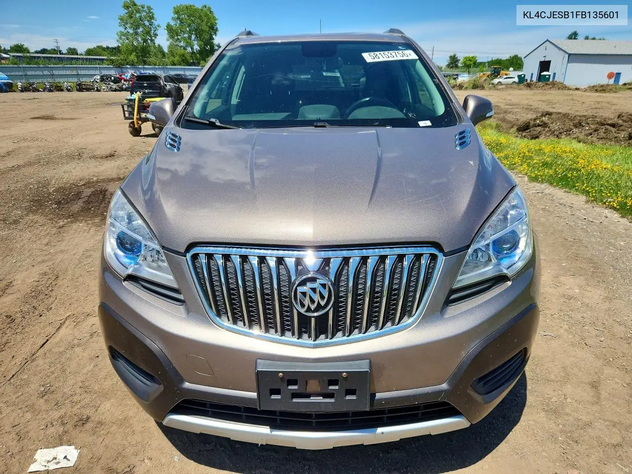 2015 Buick Encore VIN: KL4CJESB1FB135601 Lot: 58153756