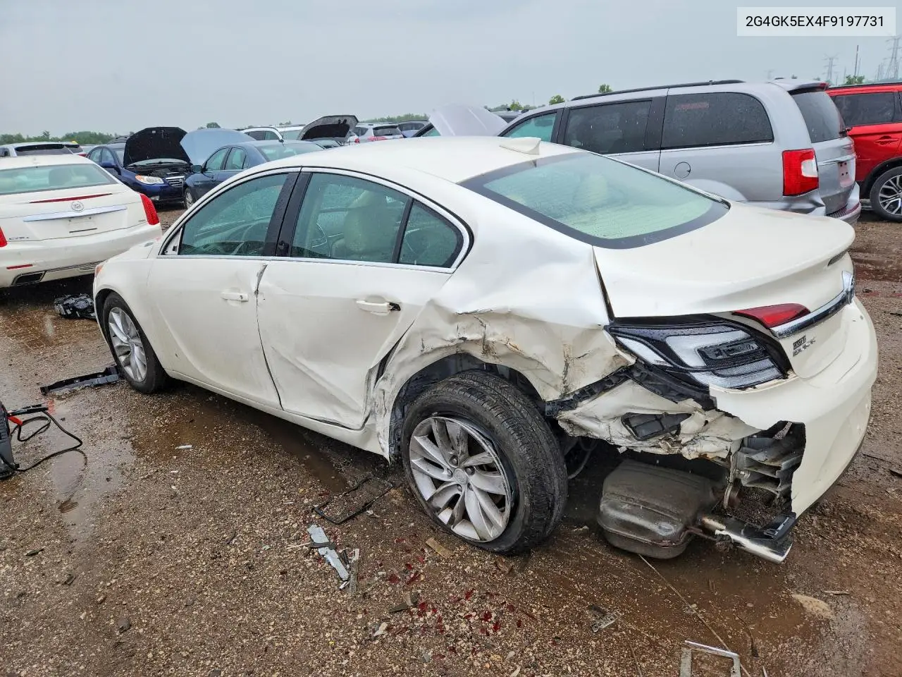 2015 Buick Regal VIN: 2G4GK5EX4F9197731 Lot: 58181406