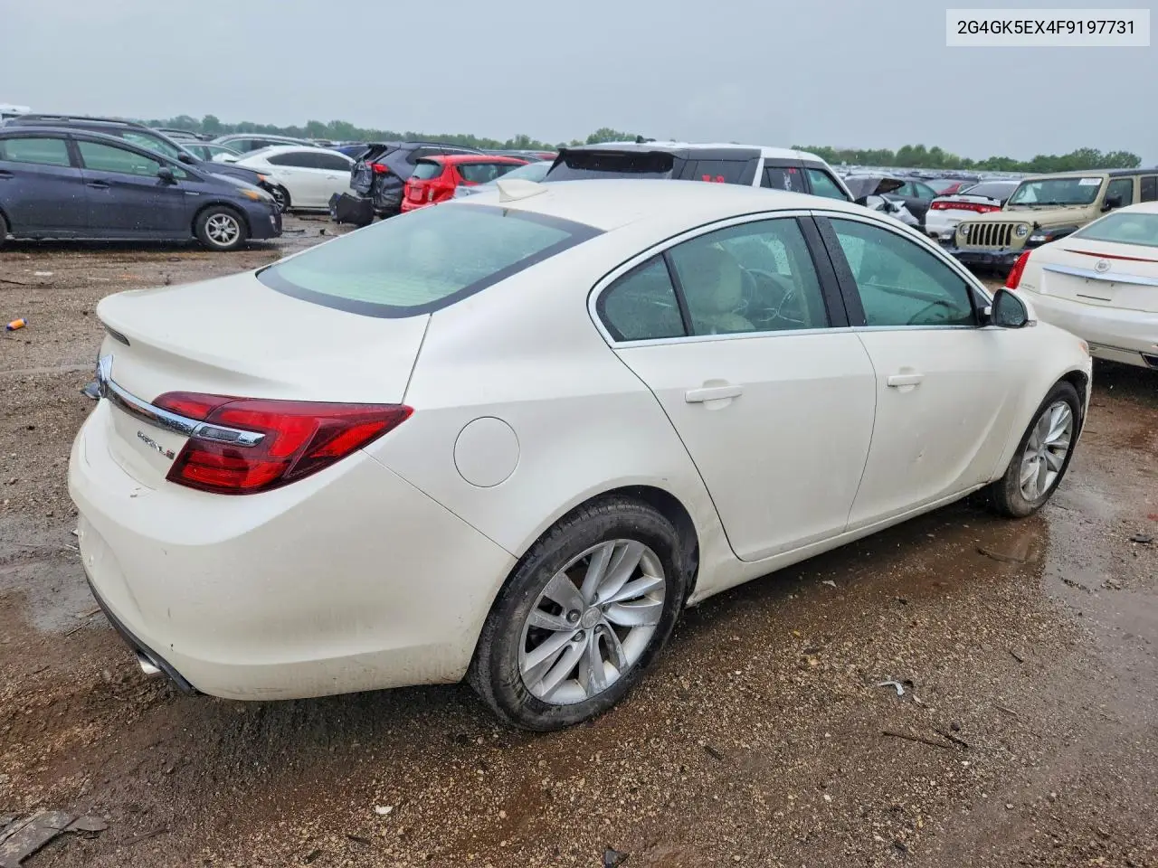 2015 Buick Regal VIN: 2G4GK5EX4F9197731 Lot: 58181406