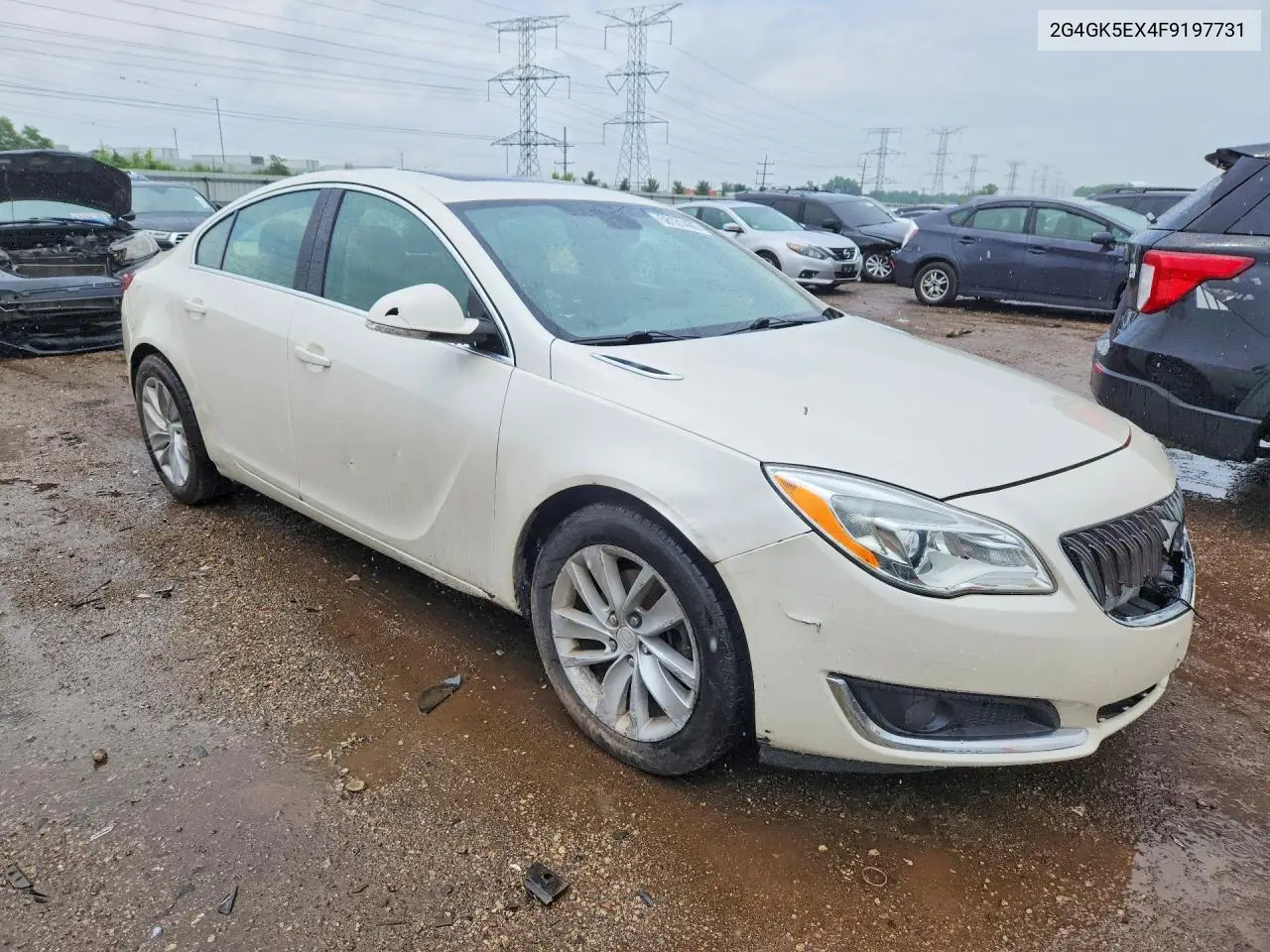 2015 Buick Regal VIN: 2G4GK5EX4F9197731 Lot: 58181406