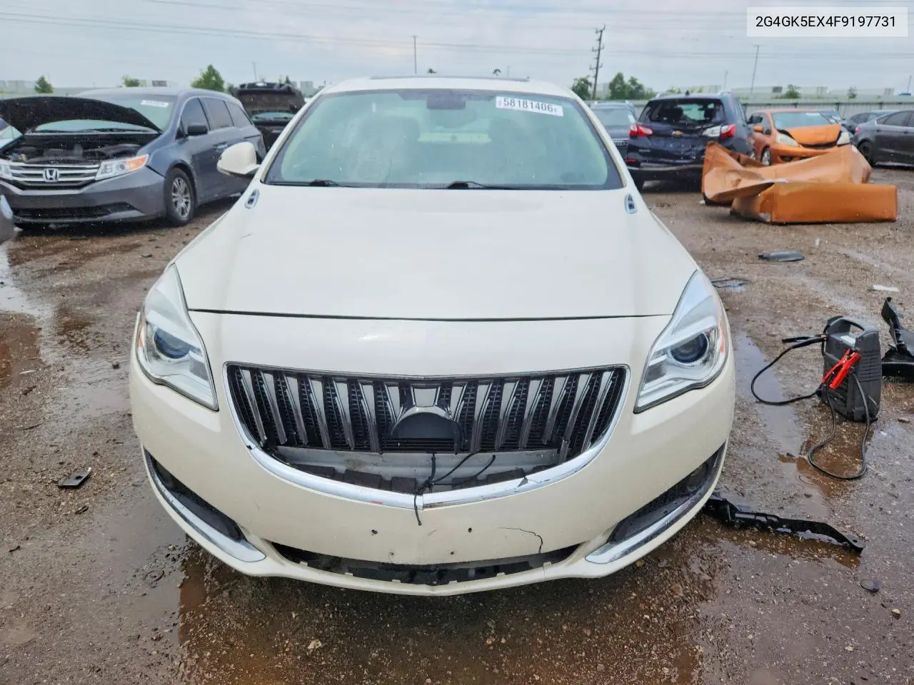 2015 Buick Regal VIN: 2G4GK5EX4F9197731 Lot: 58181406