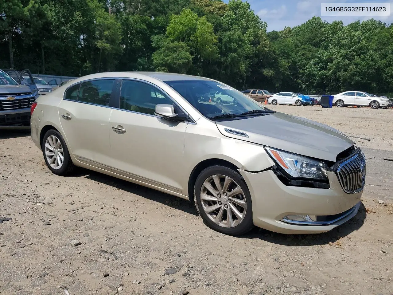 2015 Buick Lacrosse VIN: 1G4GB5G32FF114623 Lot: 58285796