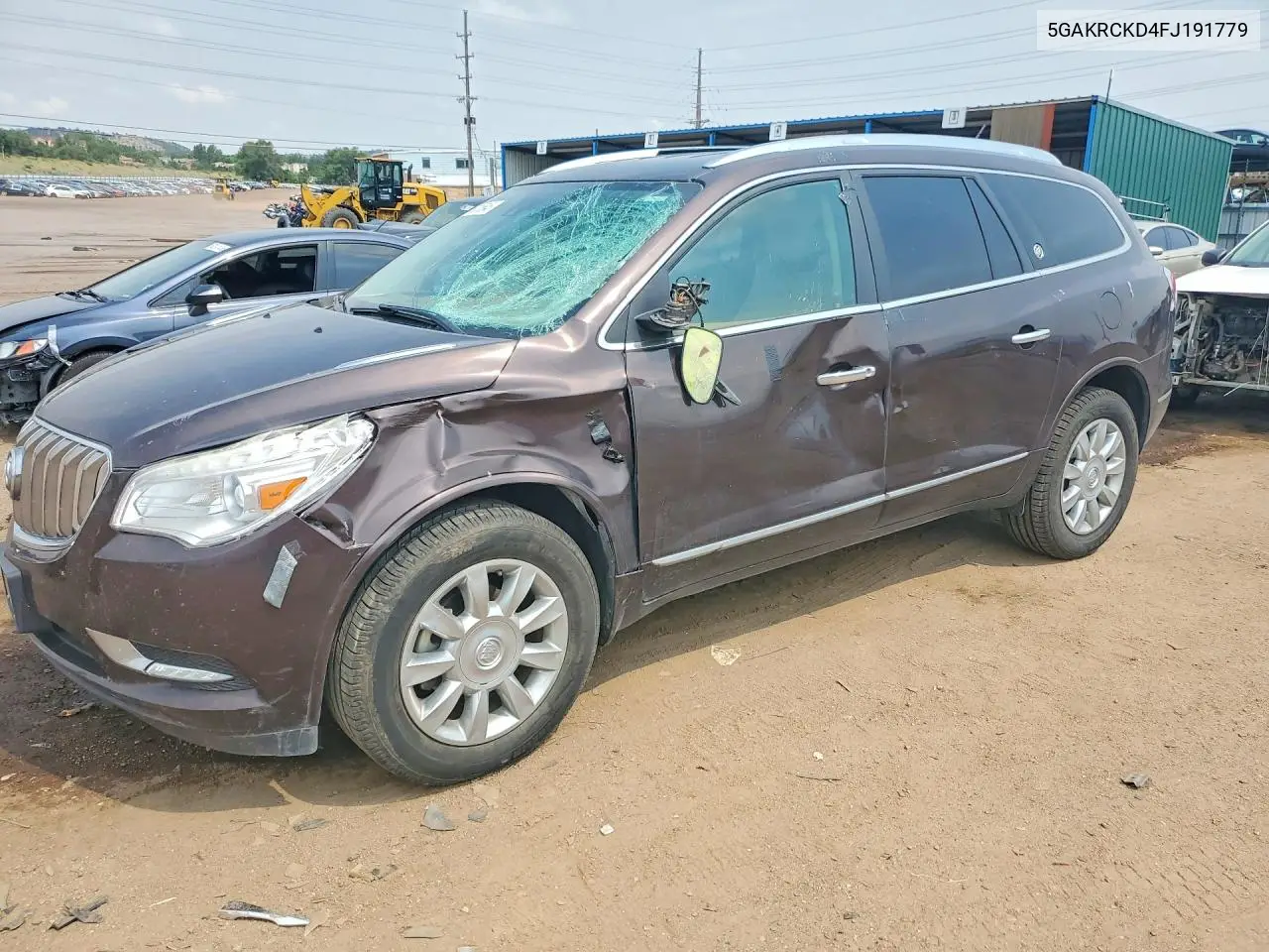 2015 Buick Enclave VIN: 5GAKRCKD4FJ191779 Lot: 58315646