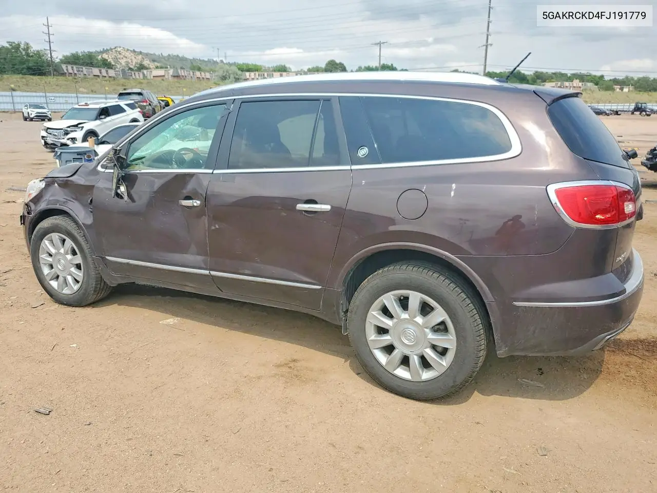 2015 Buick Enclave VIN: 5GAKRCKD4FJ191779 Lot: 58315646