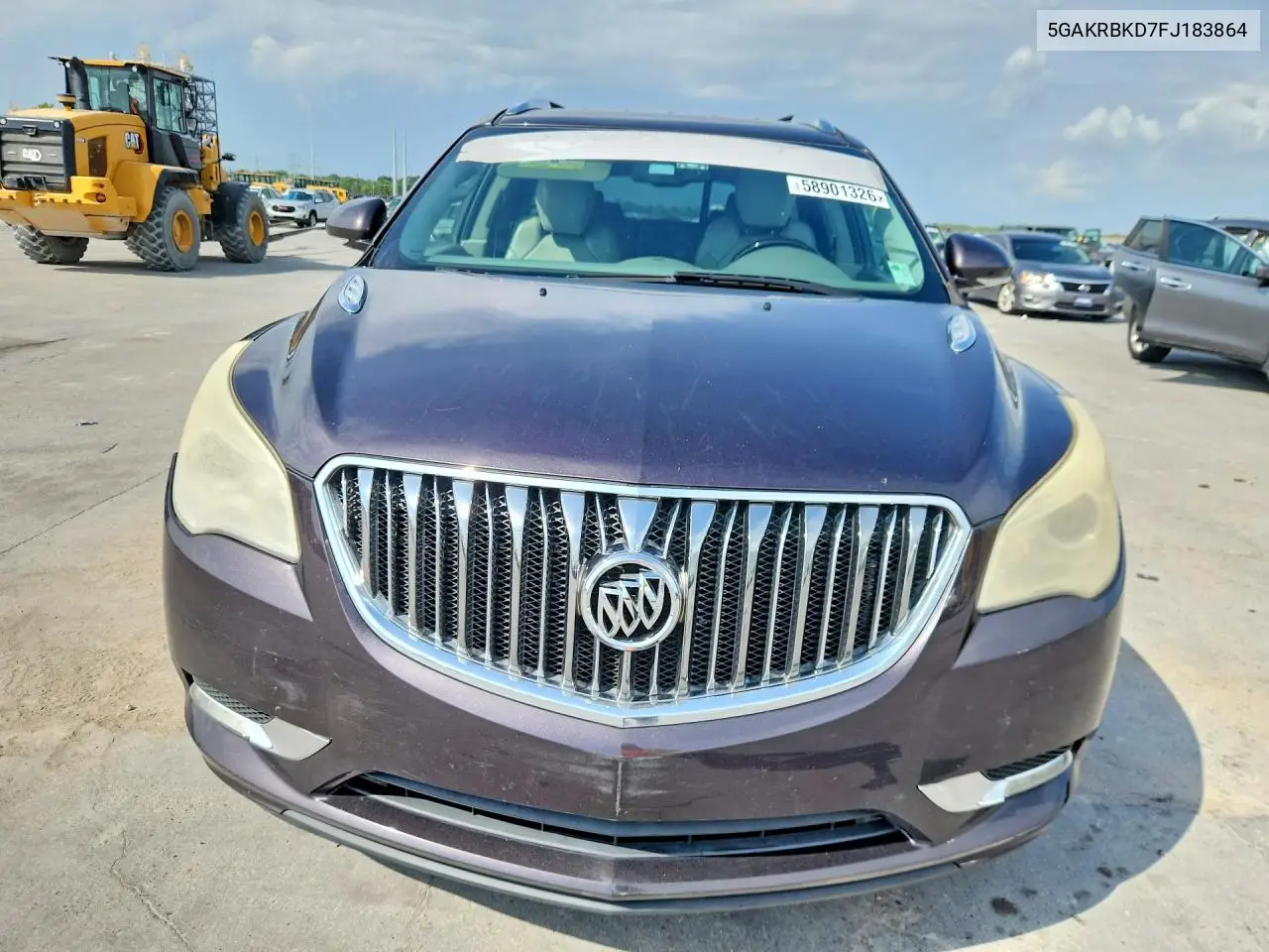 2015 Buick Enclave VIN: 5GAKRBKD7FJ183864 Lot: 58901326