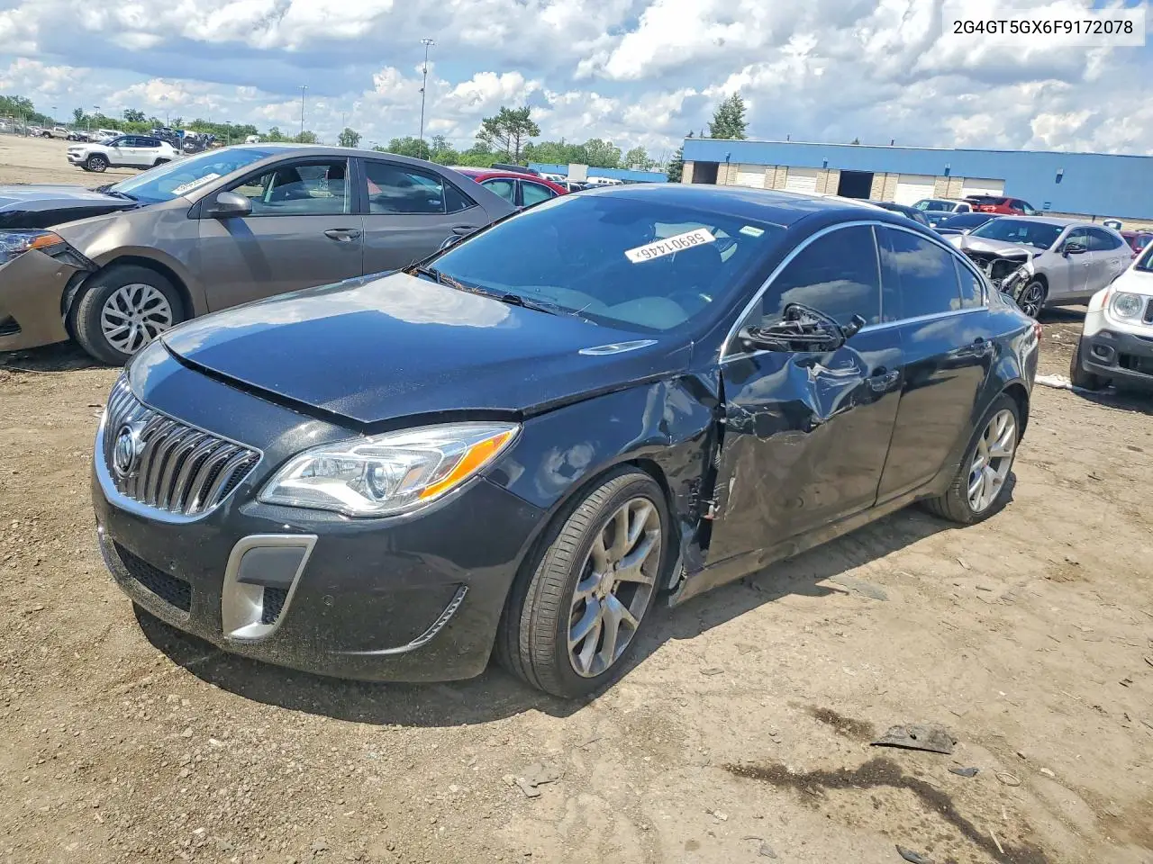 2015 Buick Regal Gs VIN: 2G4GT5GX6F9172078 Lot: 58901446