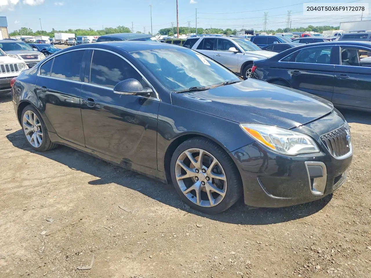 2015 Buick Regal Gs VIN: 2G4GT5GX6F9172078 Lot: 58901446