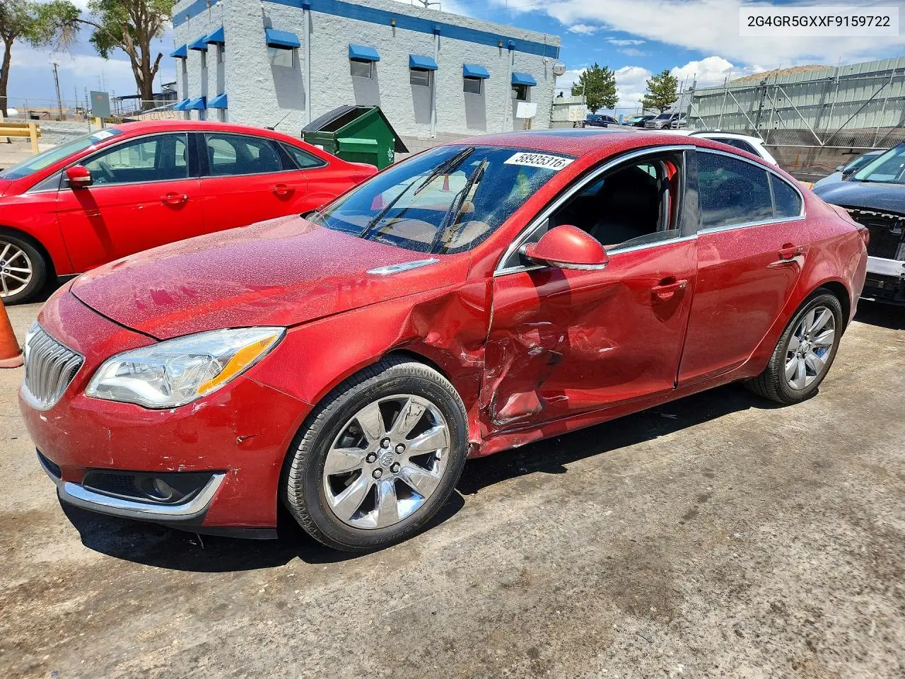 2015 Buick Regal Premium VIN: 2G4GR5GXXF9159722 Lot: 58935316