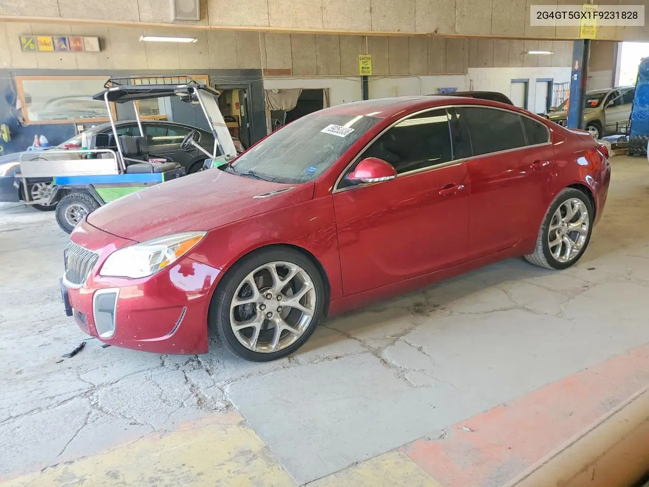 2015 Buick Regal Gs VIN: 2G4GT5GX1F9231828 Lot: 59252036