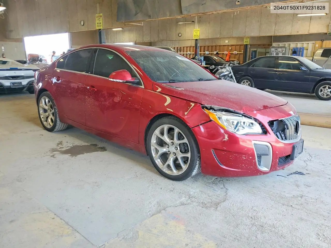 2015 Buick Regal Gs VIN: 2G4GT5GX1F9231828 Lot: 59252036