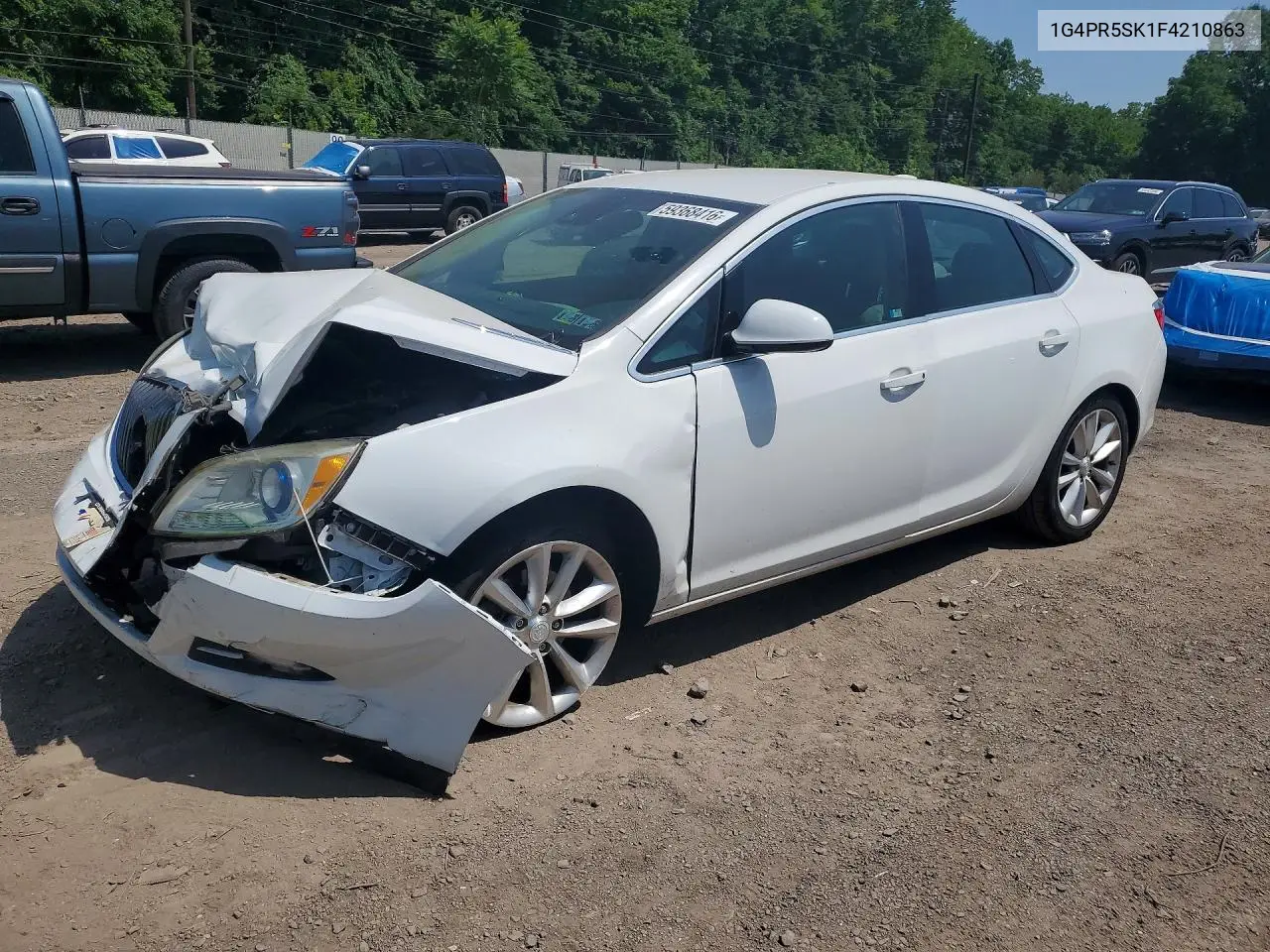 2015 Buick Verano Convenience VIN: 1G4PR5SK1F4210863 Lot: 59368416