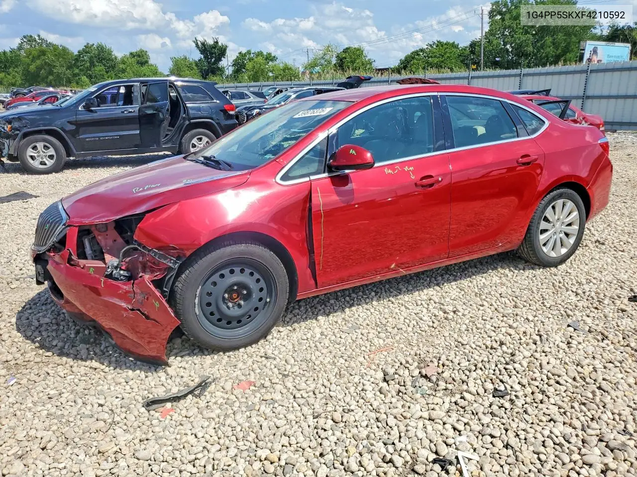 2015 Buick Verano VIN: 1G4PP5SKXF4210592 Lot: 59876376