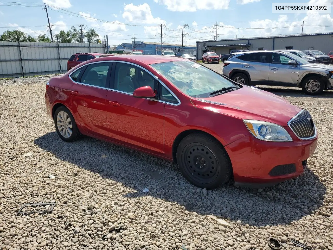 2015 Buick Verano VIN: 1G4PP5SKXF4210592 Lot: 59876376
