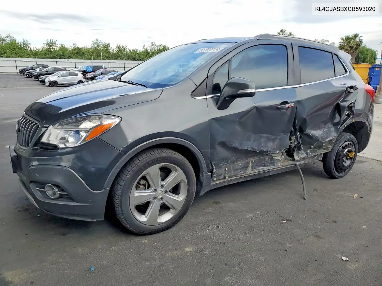 2016 Buick Encore VIN: KL4CJASBXGB593020 Lot: 51309216