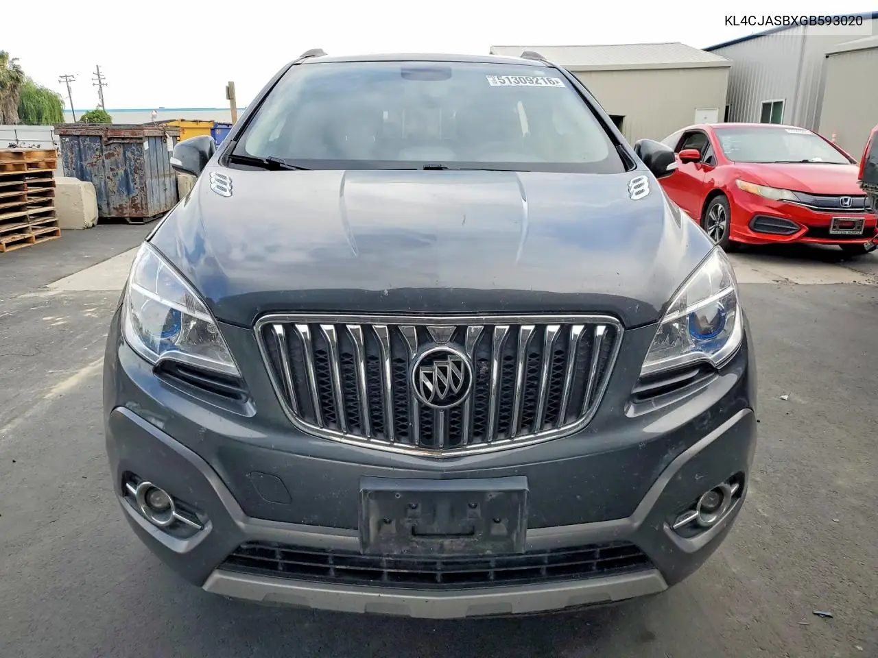 2016 Buick Encore VIN: KL4CJASBXGB593020 Lot: 51309216