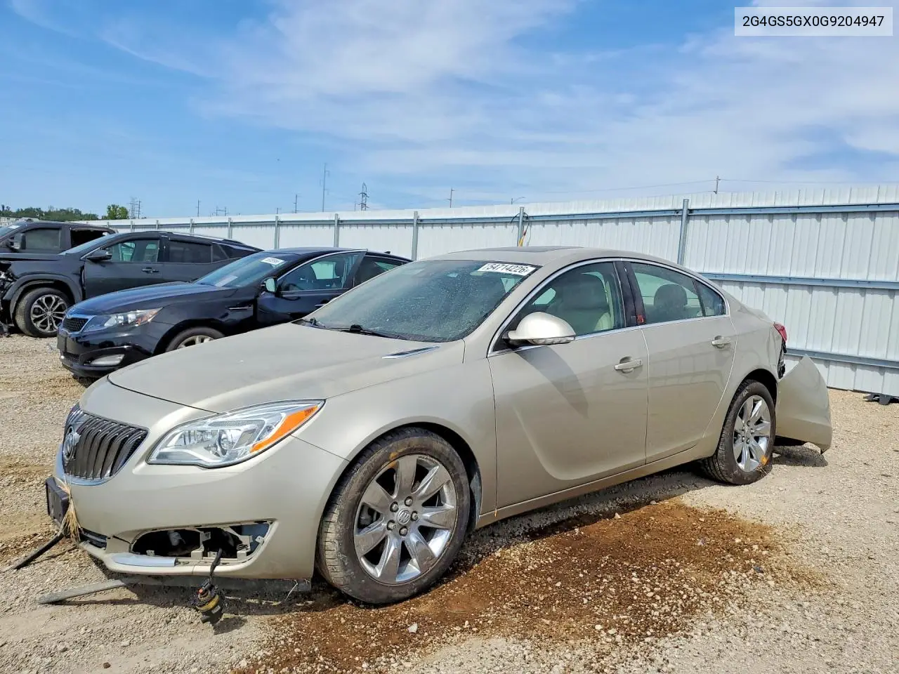 2016 Buick Regal Premium VIN: 2G4GS5GX0G9204947 Lot: 54714226