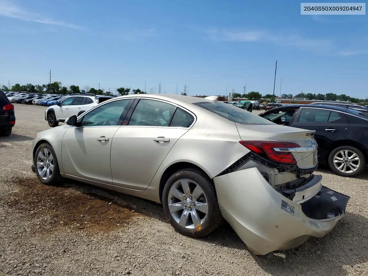 2016 Buick Regal Premium VIN: 2G4GS5GX0G9204947 Lot: 54714226