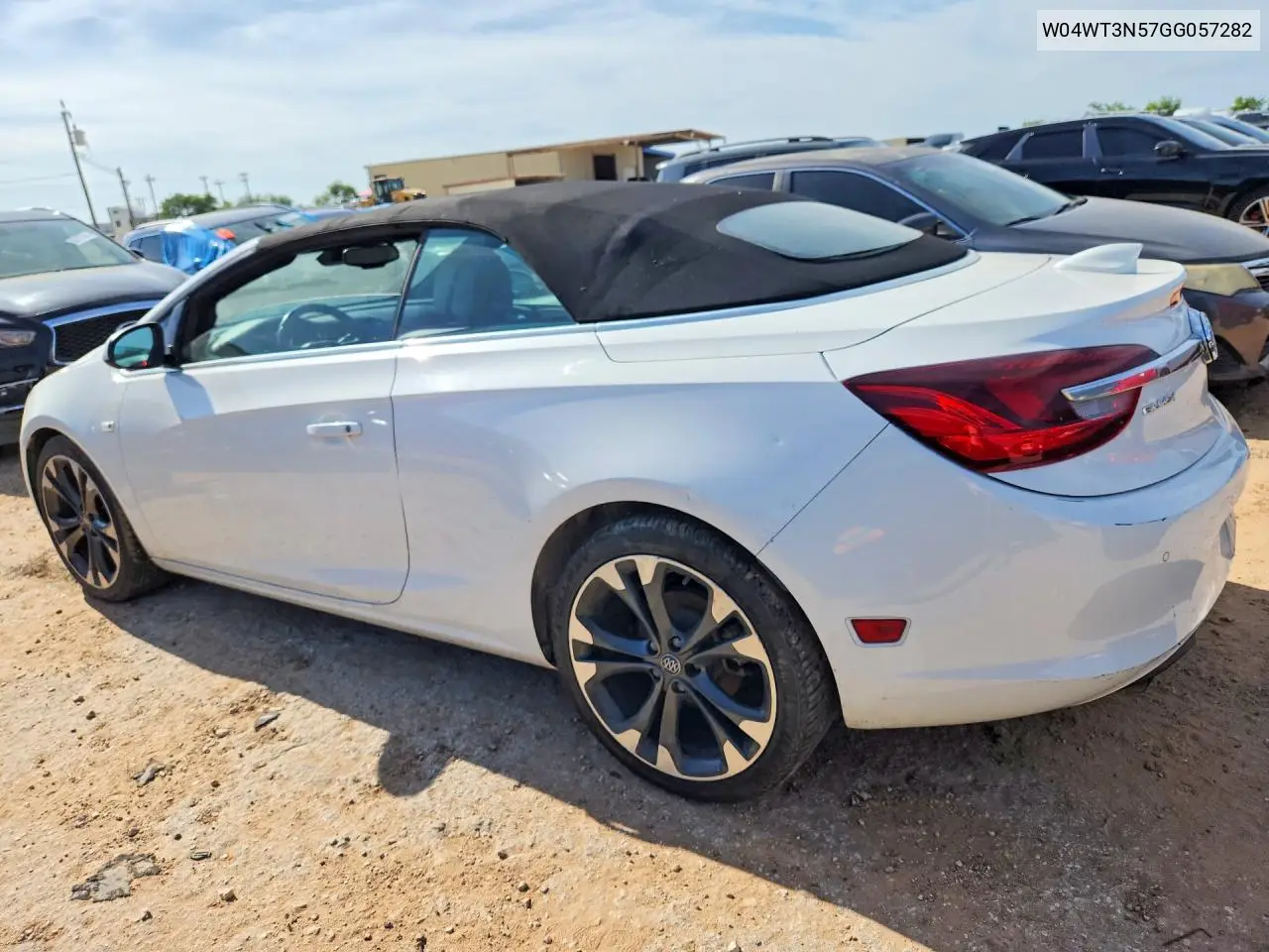 2016 Buick Cascada Premium VIN: W04WT3N57GG057282 Lot: 55322416
