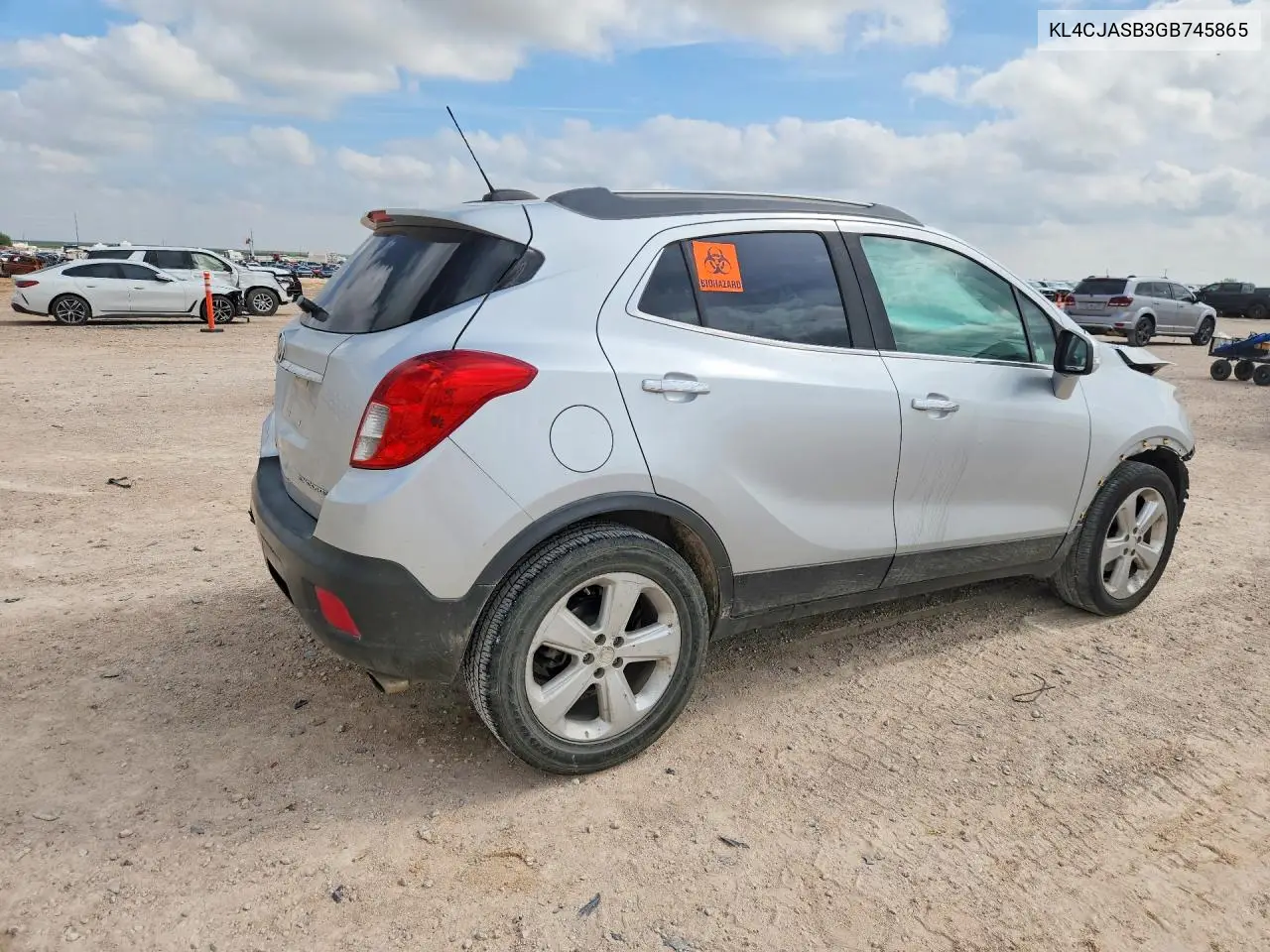 2016 Buick Encore VIN: KL4CJASB3GB745865 Lot: 55534026