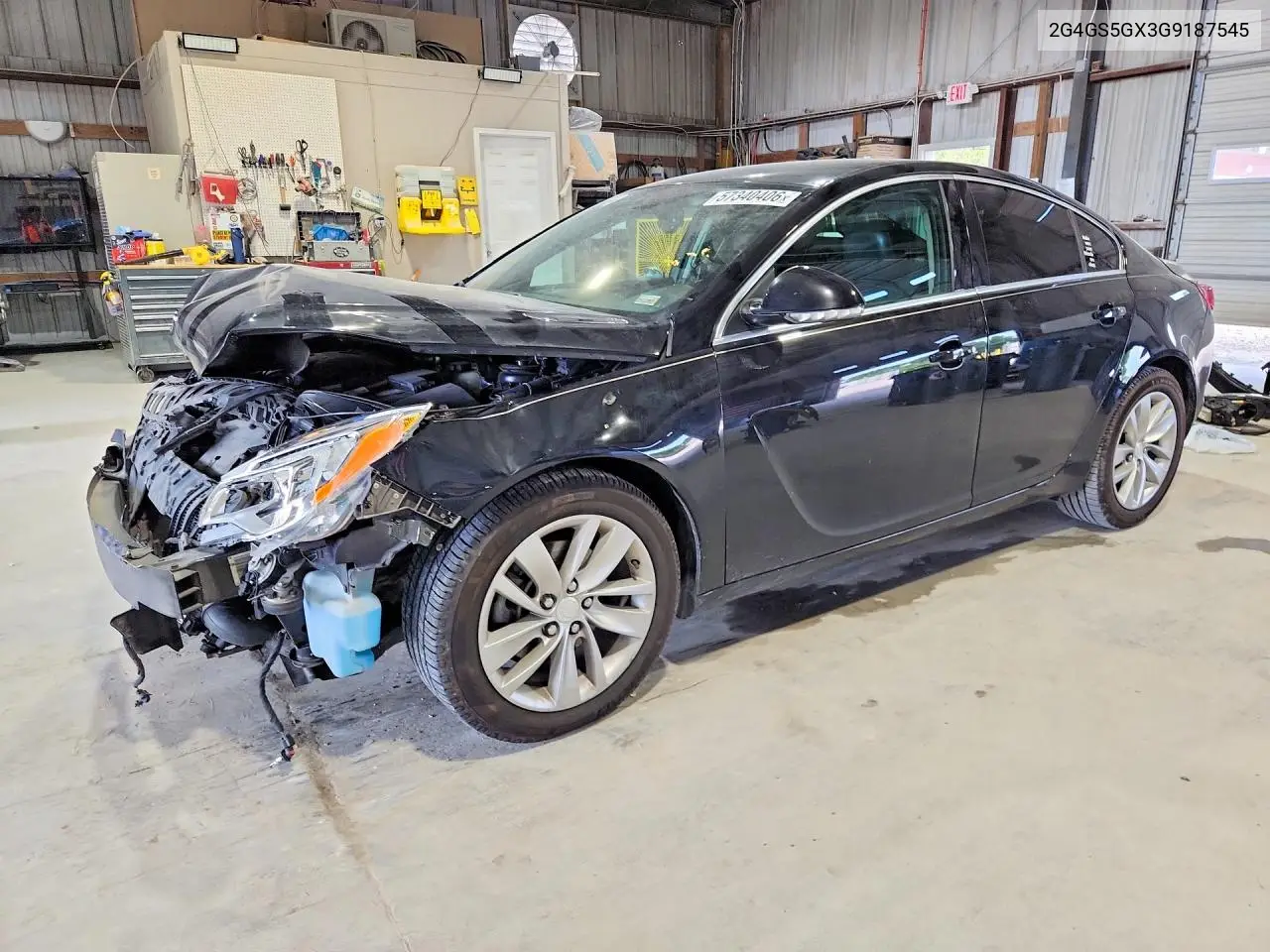 2016 Buick Regal Premium VIN: 2G4GS5GX3G9187545 Lot: 57340406