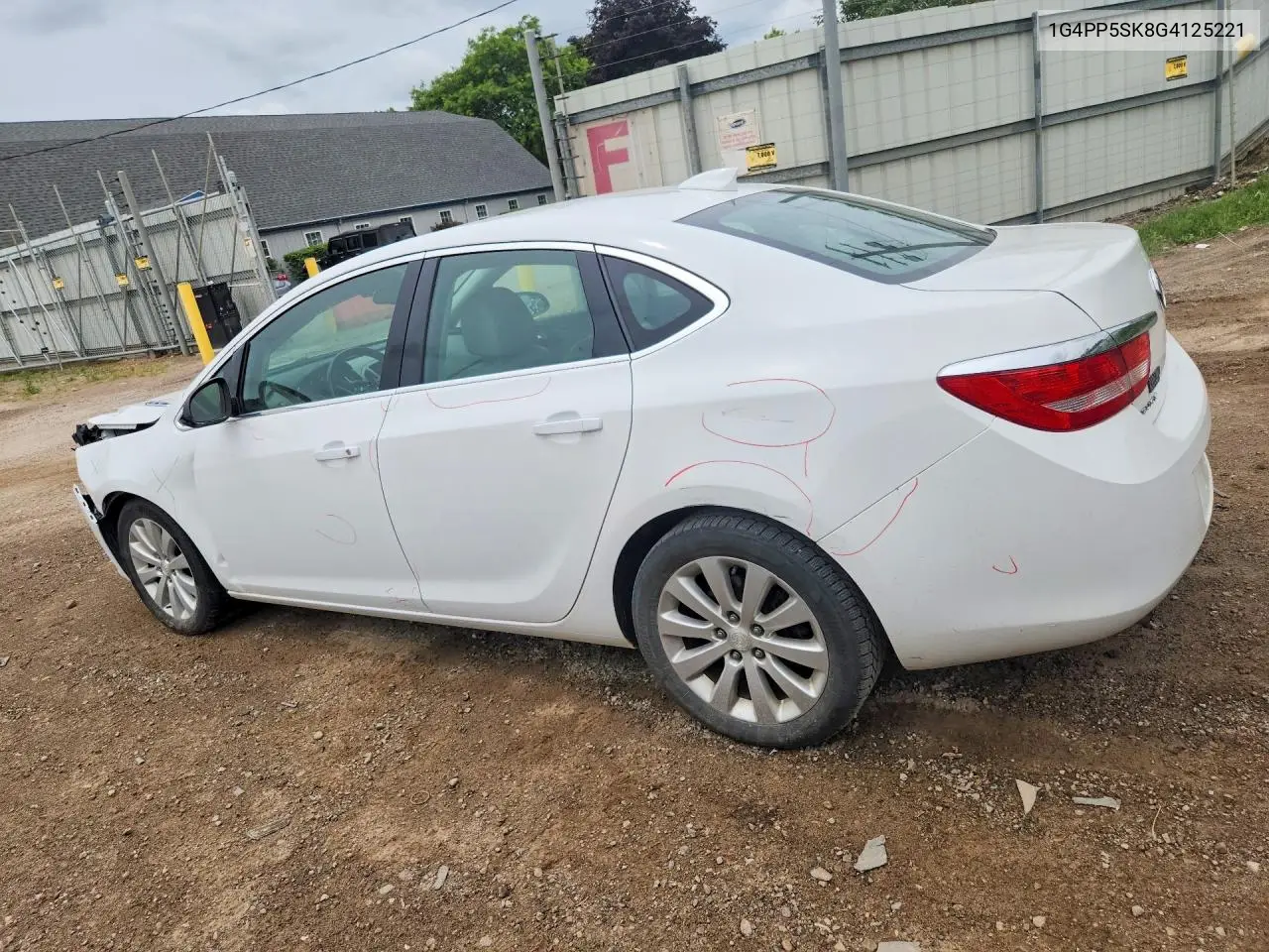 2016 Buick Verano VIN: 1G4PP5SK8G4125221 Lot: 57487246