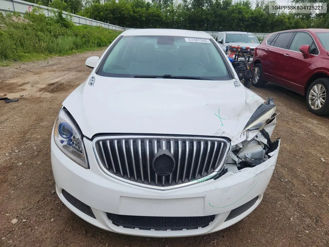 2016 Buick Verano VIN: 1G4PP5SK8G4125221 Lot: 57487246