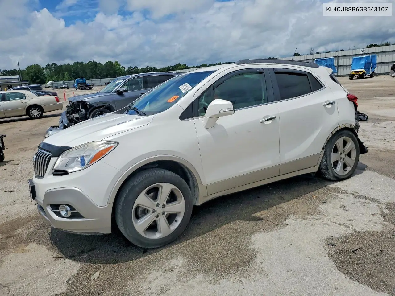 2016 Buick Encore Convenience VIN: KL4CJBSB6GB543107 Lot: 57814626