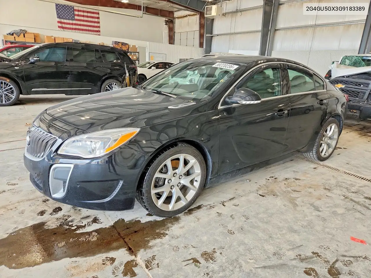 2016 Buick Regal Gs VIN: 2G4GU5GX3G9183389 Lot: 58220236