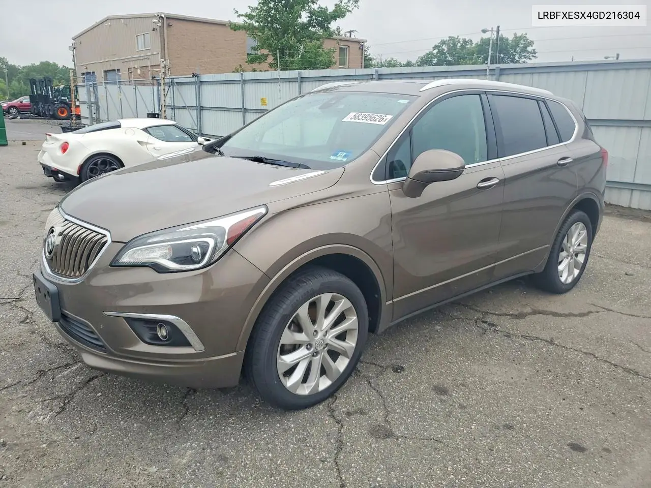 2016 Buick Envision Premium VIN: LRBFXESX4GD216304 Lot: 58395626
