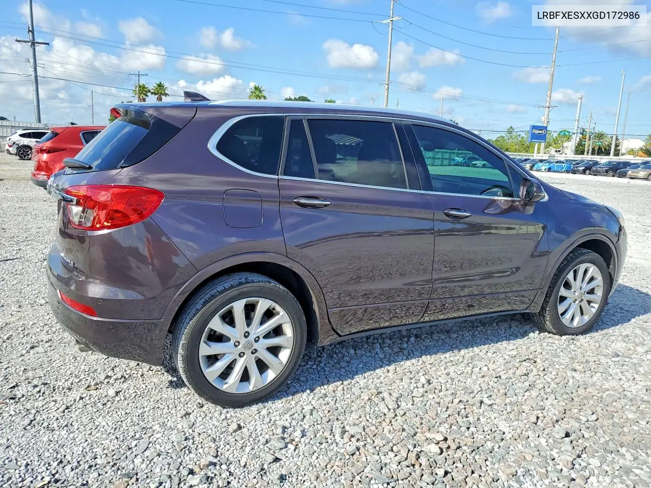 2016 Buick Envision Premium VIN: LRBFXESXXGD172986 Lot: 58545856