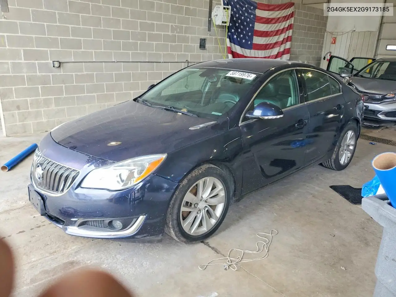 2016 Buick Regal VIN: 2G4GK5EX2G9173185 Lot: 58719976