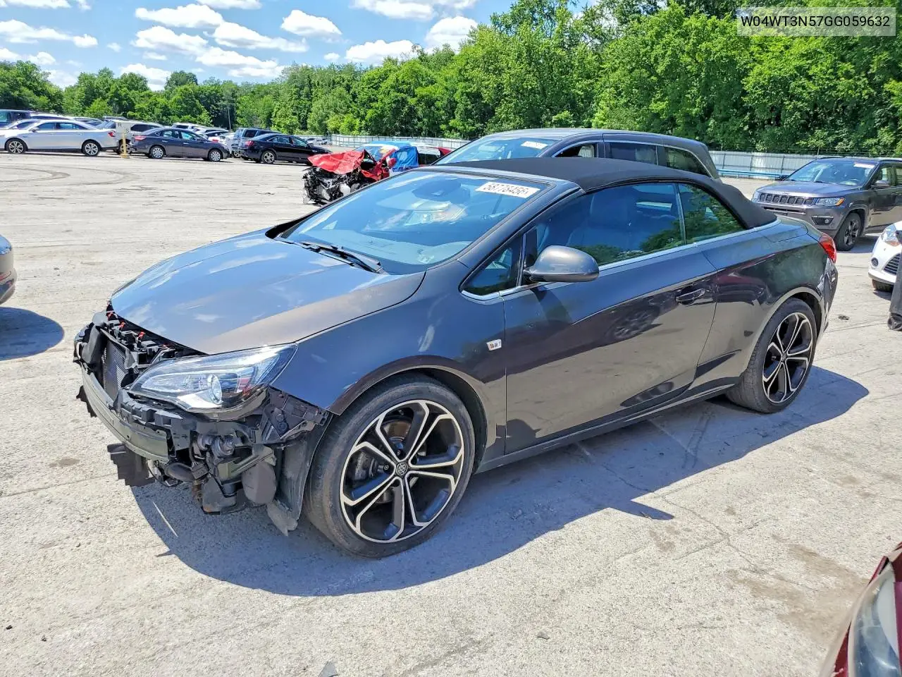 2016 Buick Cascada Premium VIN: W04WT3N57GG059632 Lot: 58778456
