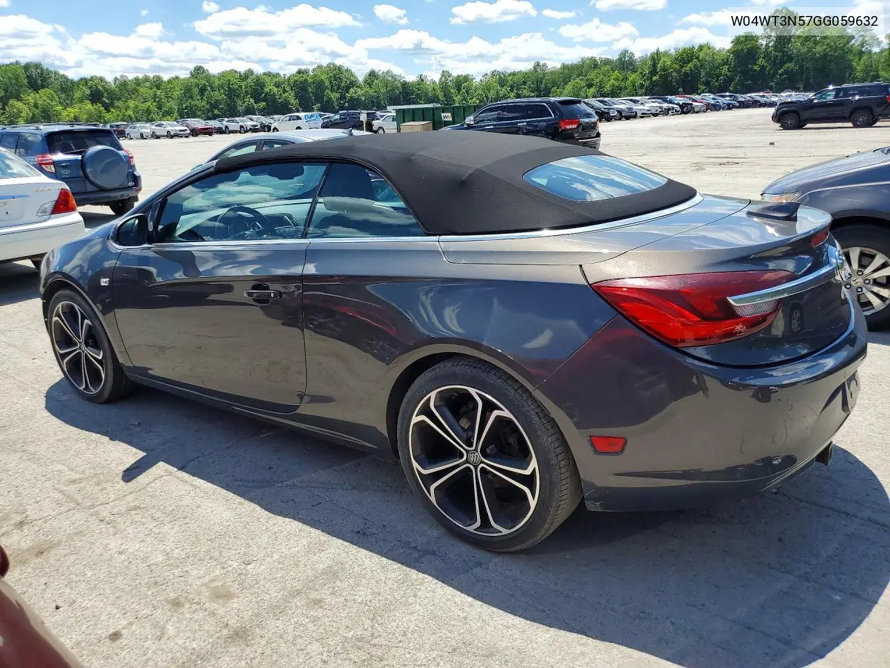 2016 Buick Cascada Premium VIN: W04WT3N57GG059632 Lot: 58778456