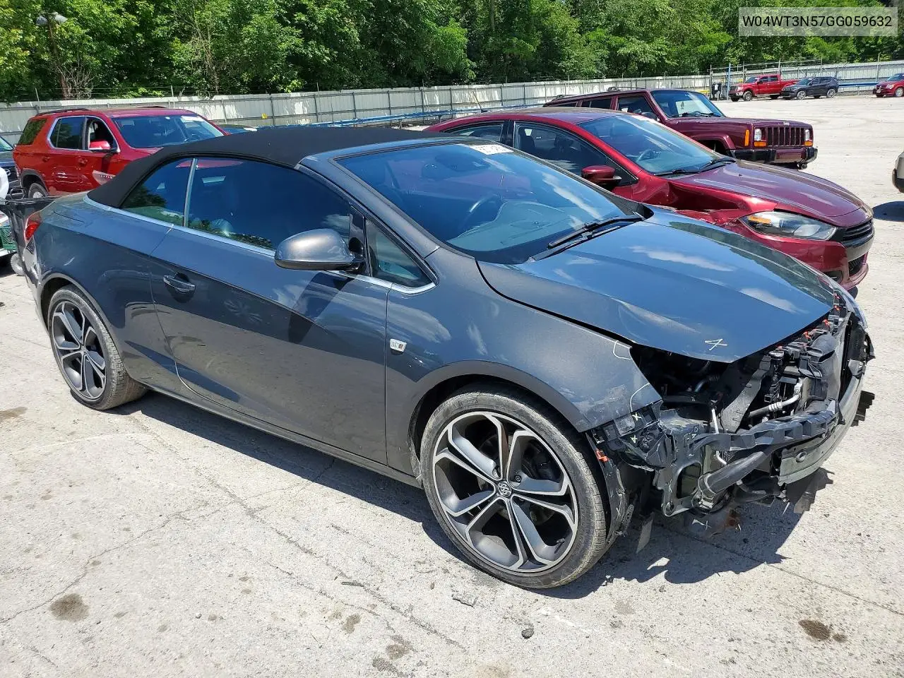 2016 Buick Cascada Premium VIN: W04WT3N57GG059632 Lot: 58778456