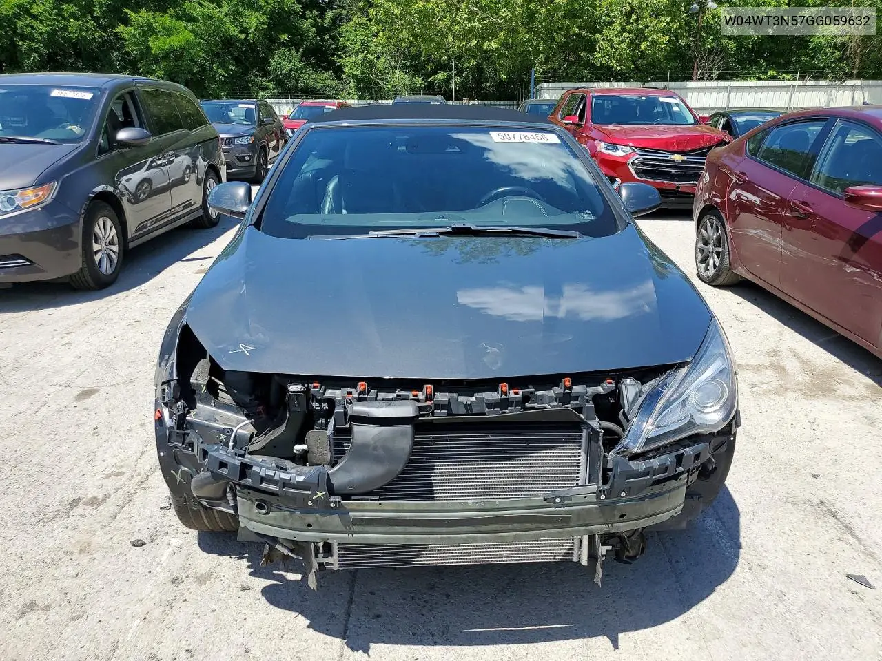 2016 Buick Cascada Premium VIN: W04WT3N57GG059632 Lot: 58778456