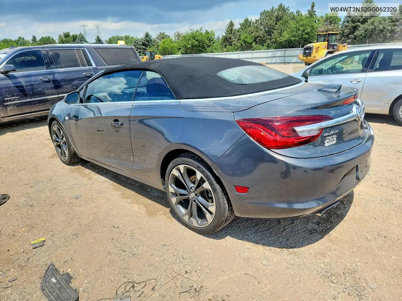 2016 Buick Cascada Premium VIN: W04WT3N53GG062320 Lot: 58893396