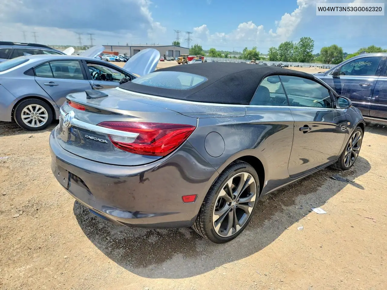2016 Buick Cascada Premium VIN: W04WT3N53GG062320 Lot: 58893396
