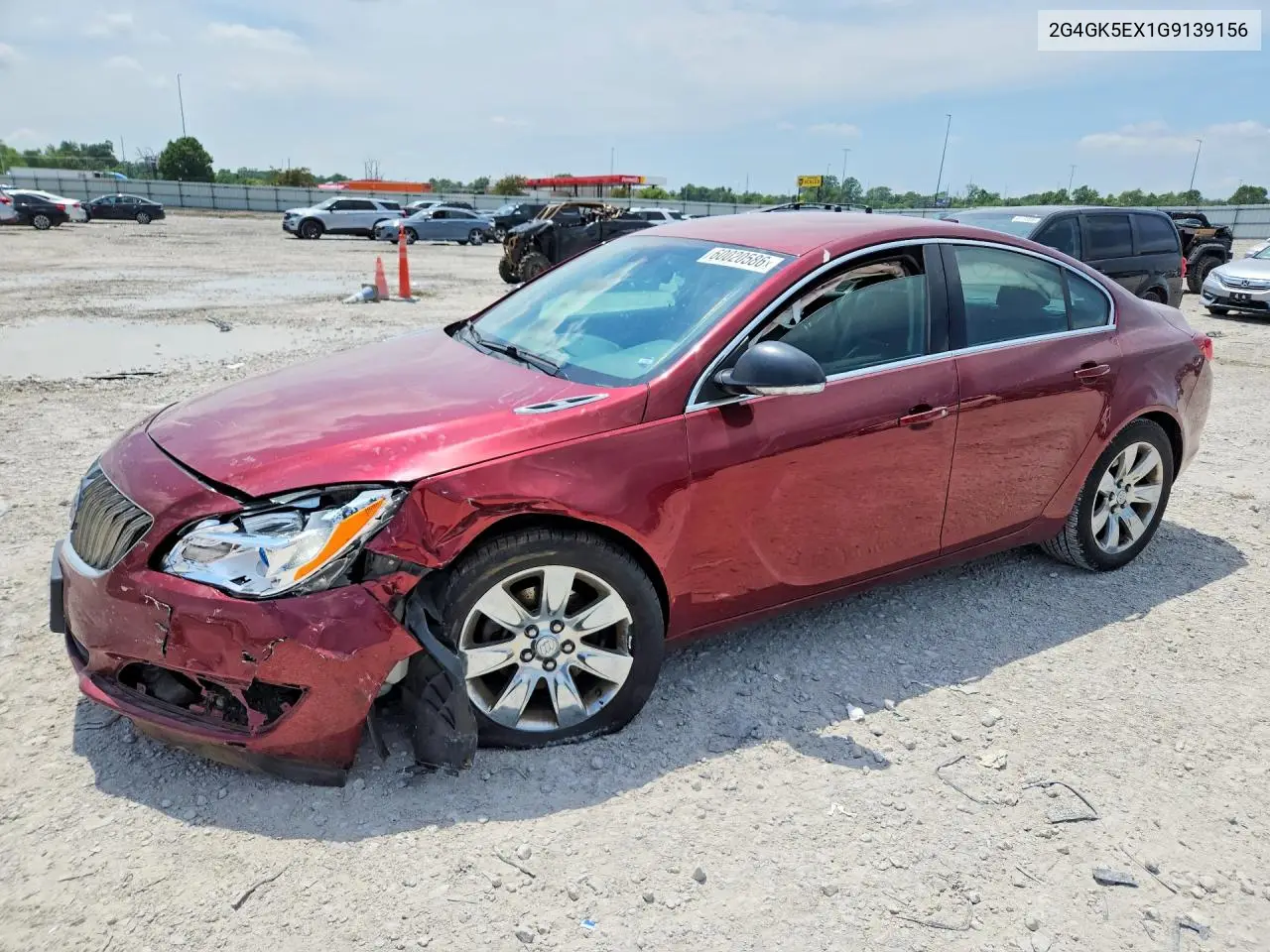 2016 Buick Regal VIN: 2G4GK5EX1G9139156 Lot: 60020586