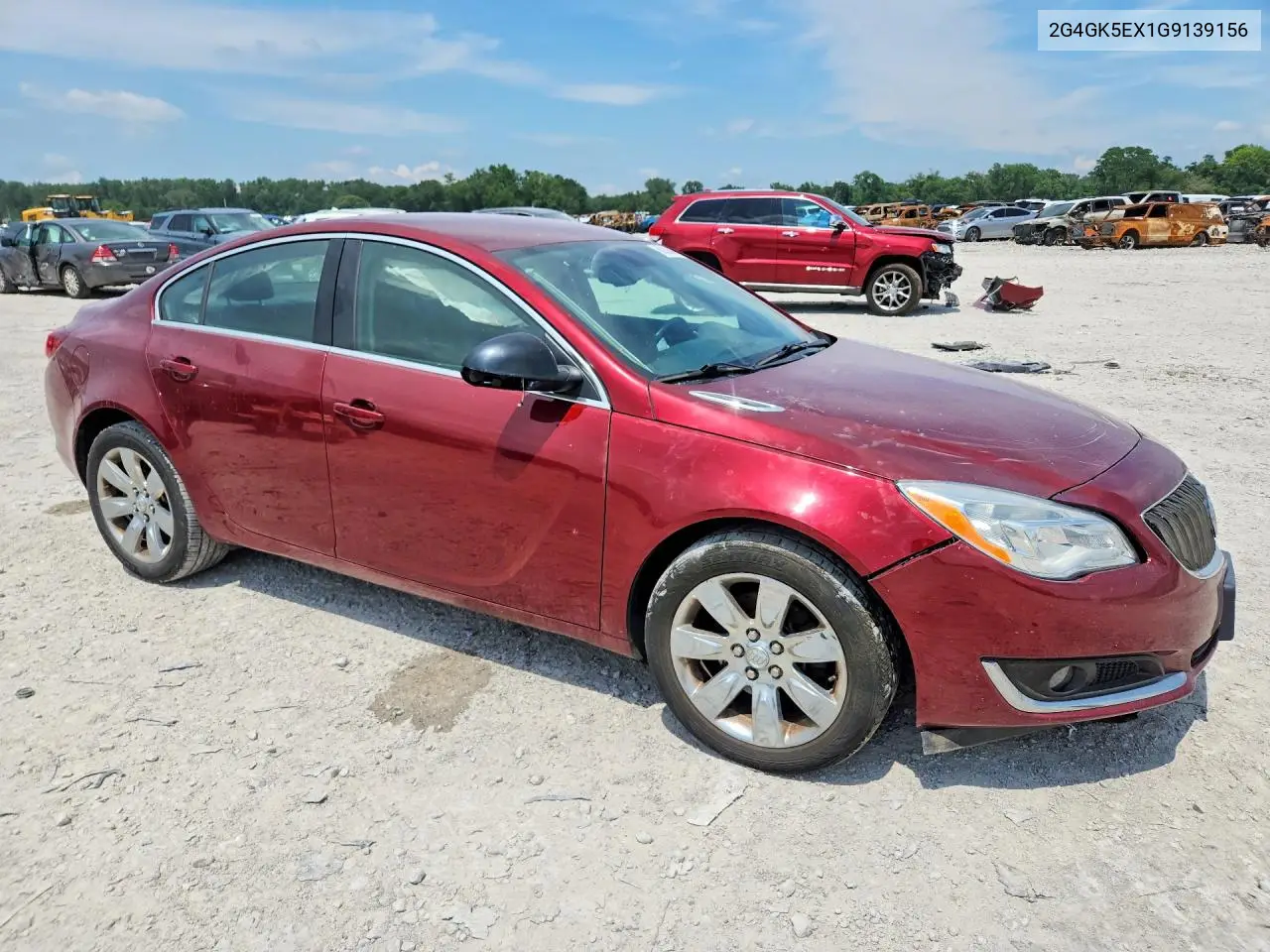 2016 Buick Regal VIN: 2G4GK5EX1G9139156 Lot: 60020586