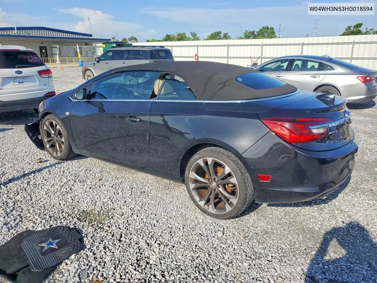 2017 Buick Cascada Premium VIN: W04WH3N53HG018594 Lot: 55744356