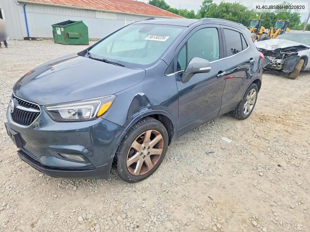2017 Buick Encore Preferred Ii VIN: KL4CJBSB6HB020820 Lot: 56130226