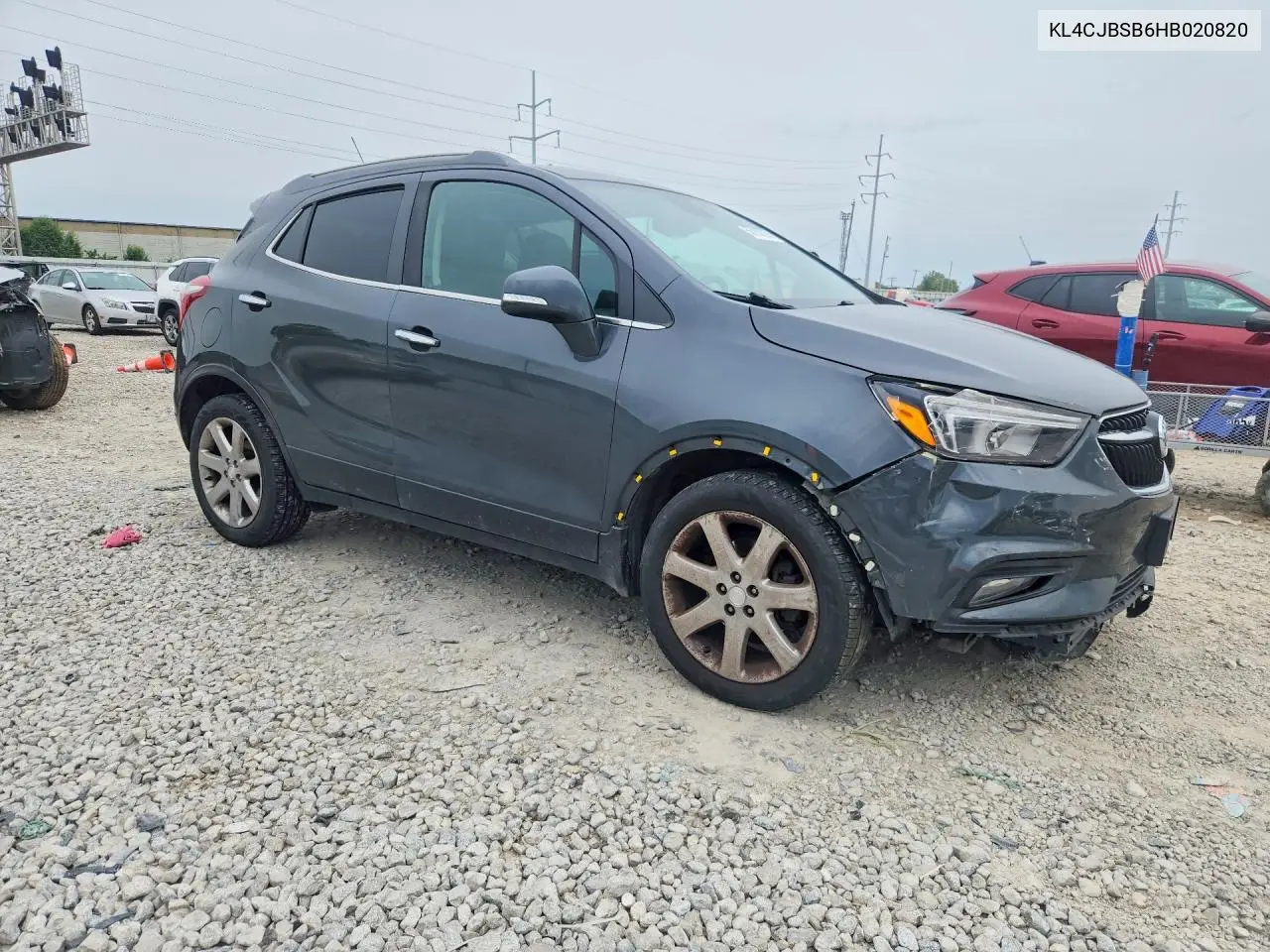 2017 Buick Encore Preferred Ii VIN: KL4CJBSB6HB020820 Lot: 56130226
