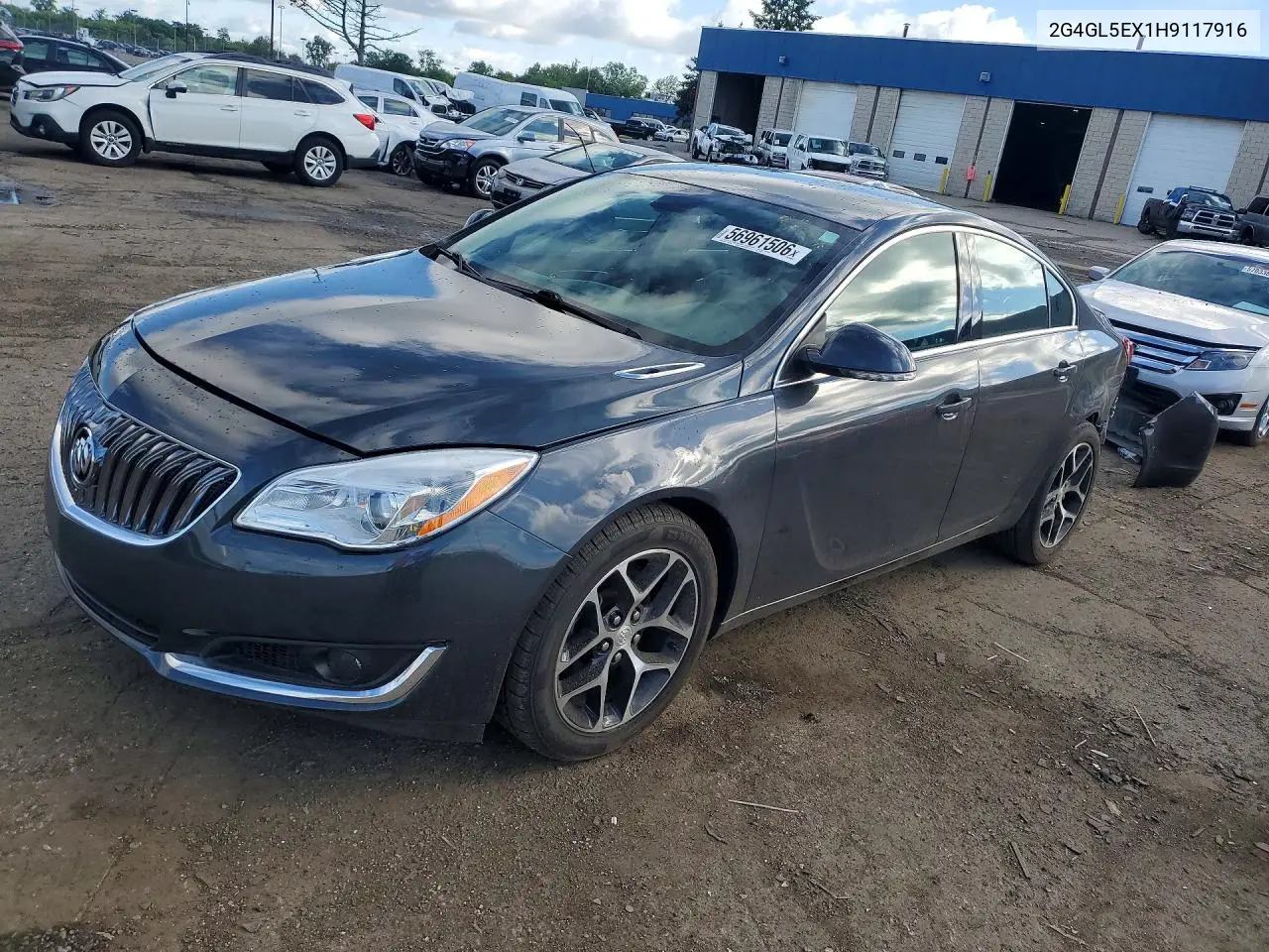 2017 Buick Regal Sport Touring VIN: 2G4GL5EX1H9117916 Lot: 56961506