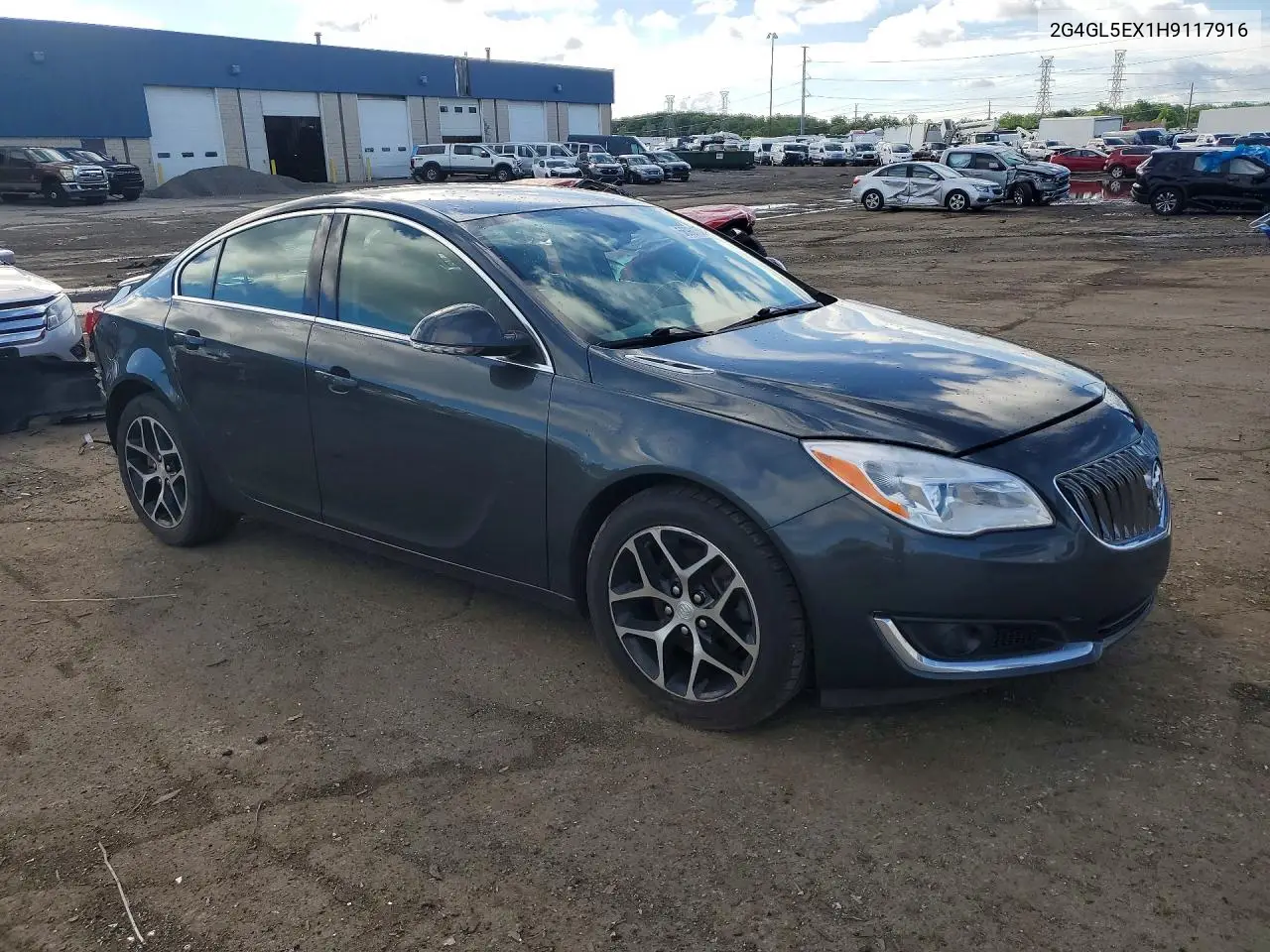 2017 Buick Regal Sport Touring VIN: 2G4GL5EX1H9117916 Lot: 56961506