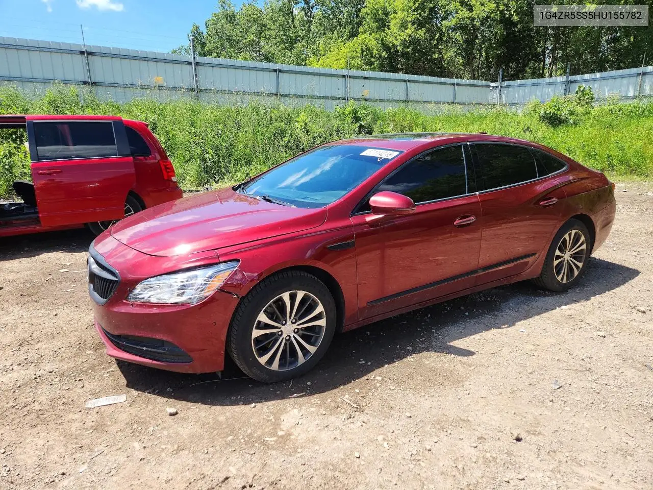 2017 Buick Lacrosse Premium VIN: 1G4ZR5SS5HU155782 Lot: 57114246