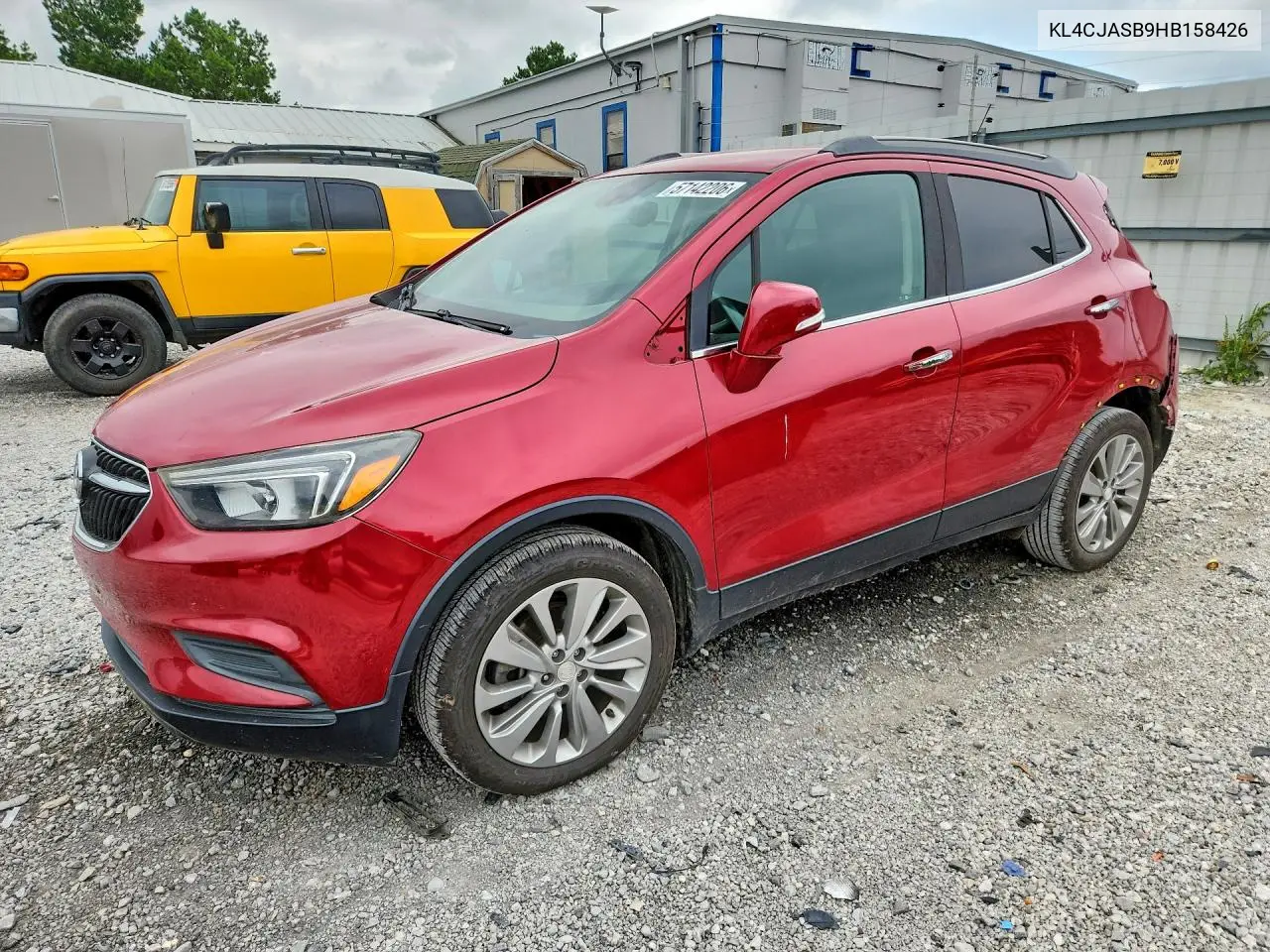 2017 Buick Encore Preferred VIN: KL4CJASB9HB158426 Lot: 57142206
