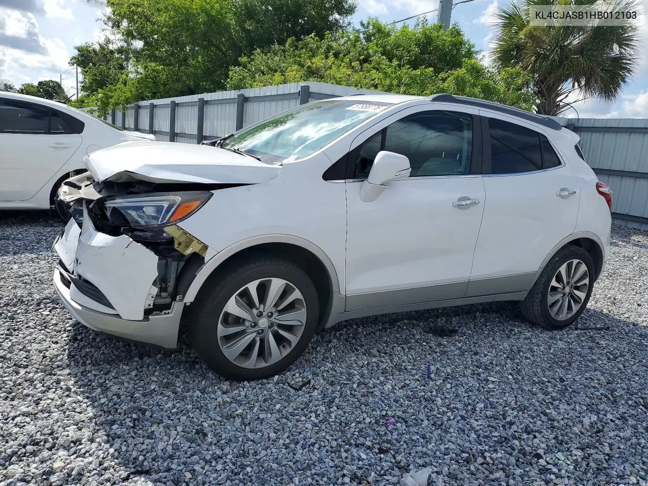 2017 Buick Encore Preferred VIN: KL4CJASB1HB012103 Lot: 57658776