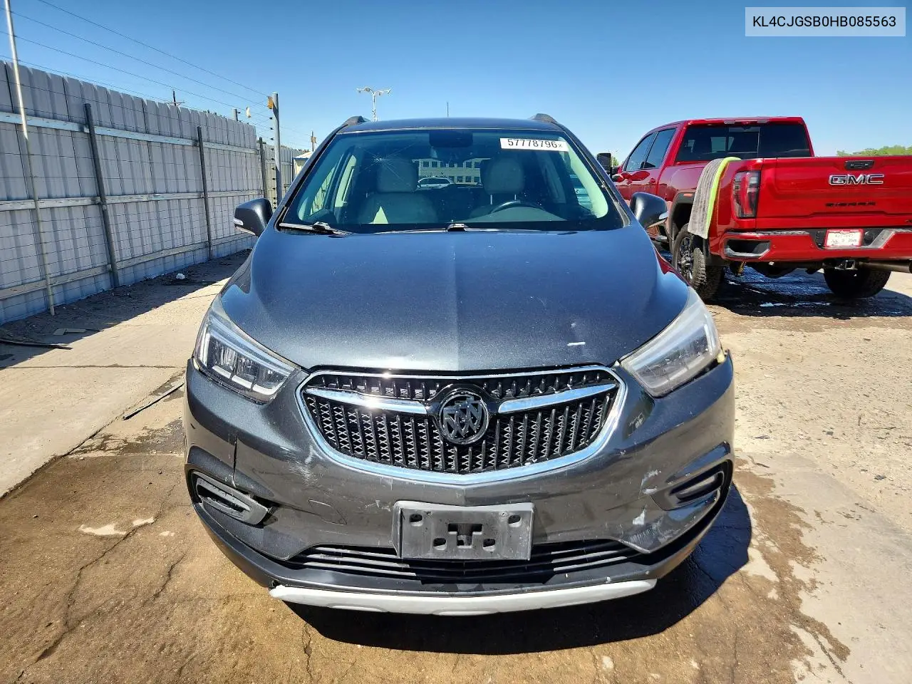 2017 Buick Encore Essence VIN: KL4CJGSB0HB085563 Lot: 57778796