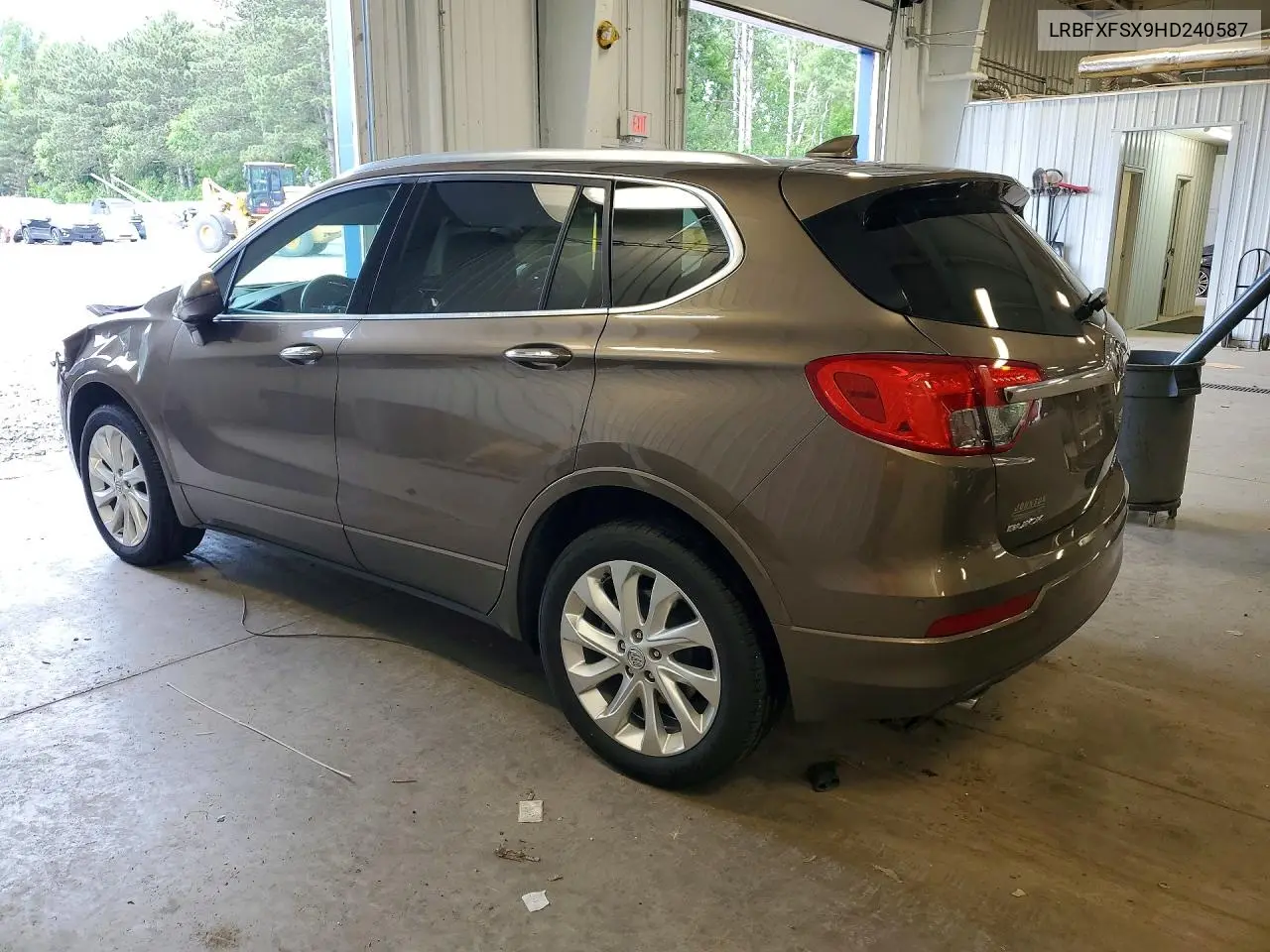 2017 Buick Envision Premium Ii VIN: LRBFXFSX9HD240587 Lot: 58071026