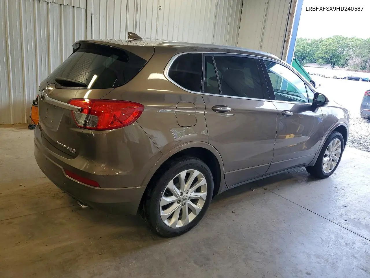 2017 Buick Envision Premium Ii VIN: LRBFXFSX9HD240587 Lot: 58071026